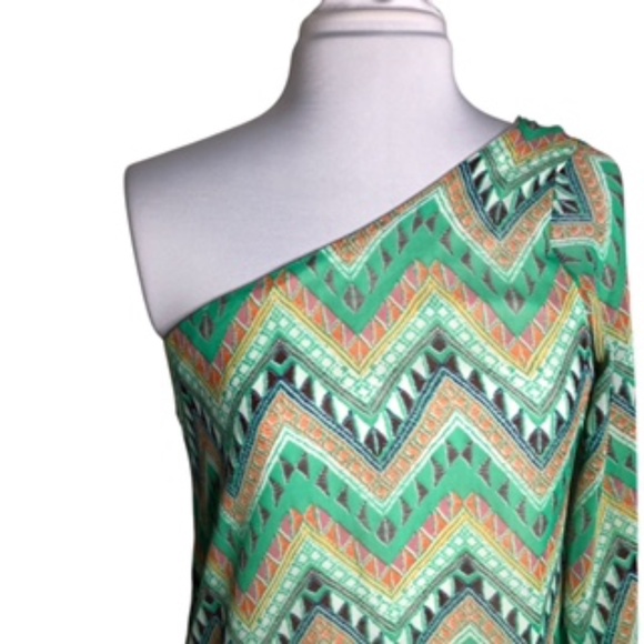 NWT Point One Arm Abstract Print Fully Lined Tunic/Dress Size L - Picture 3 of 7